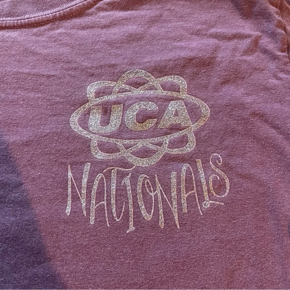 UCA cheer Nationals boho T-shirt youth med
